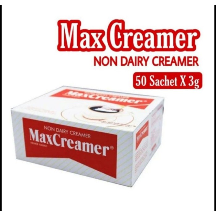 

(TopSeller) kreamer max creamer non dairy 150 gr 3 gr isi 50 sachet