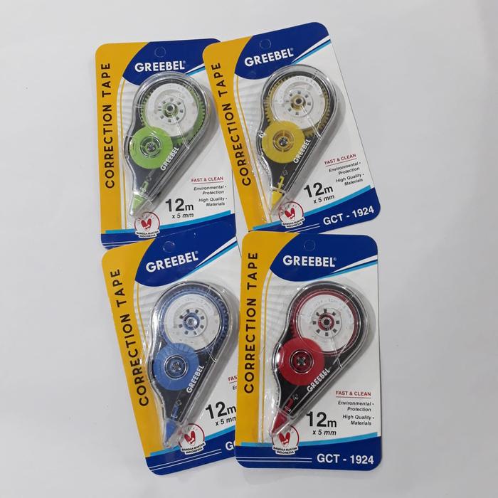

Correction Tape Greebel Gct-1924 Tipe-X Kertas Murah