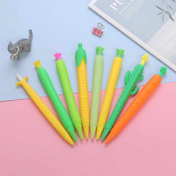 

Mss (Cod) Pensil Mekanik Bentuk Sayuran Mechanical Pencil Vegetables Aesthetic Fancy Wortel Corn
