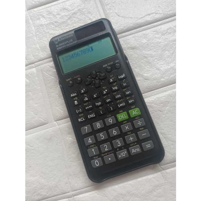 

Calculator - Kalkulator Scientific - Sekolah - Ilmiah Kc Fx 350Es Plus (Mr.E)