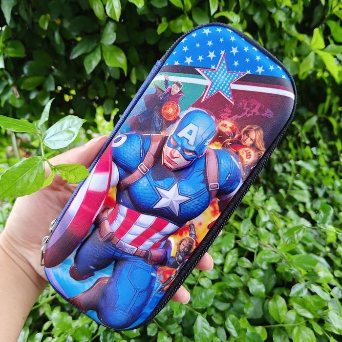 

Tempat Pensil / Pencil Case Cute Box Karakter Super Hero 3D Etc Murah