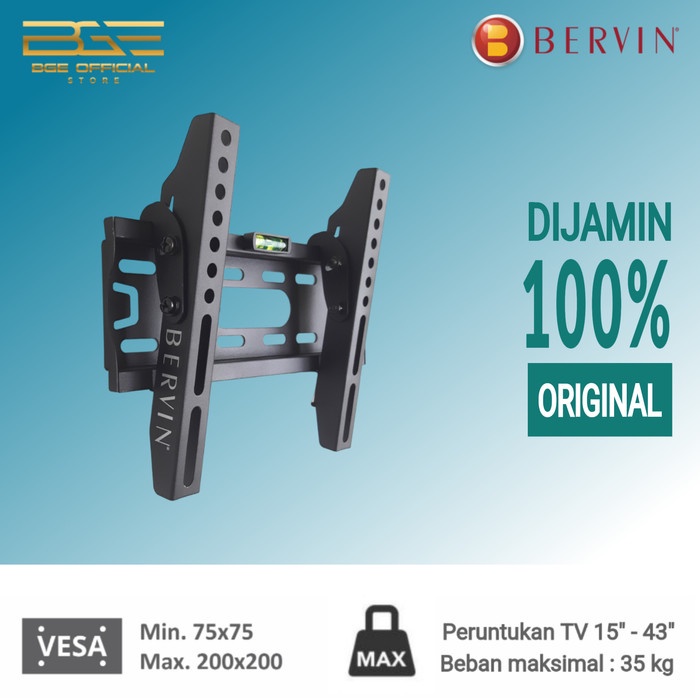 BERVIN BRACKET TV 24 - 43 INCH / BREKET TV BRAKET TV BERVIN 24-43 INCH