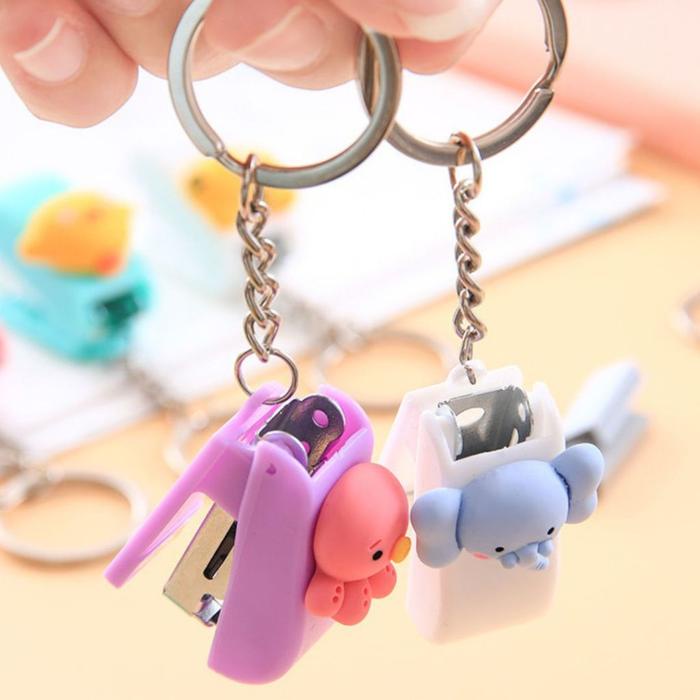 

Uq - Stapler Mini Gantungan Staples Karakter Kartun Lucu Sty7021