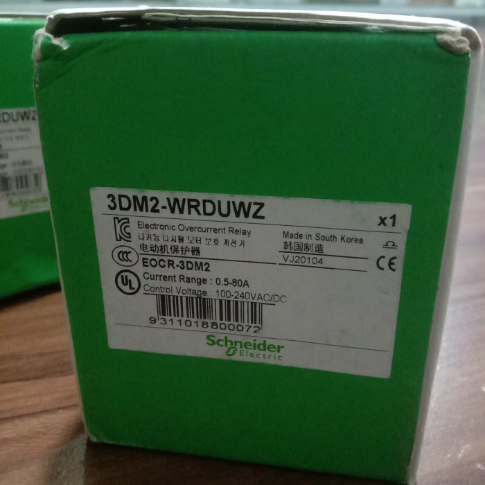 3DM2-WRDUWZ SCHNEIDER ELECTRONIC OVERCURRENT RELAY SCHNEIDER EOCR-3DM2