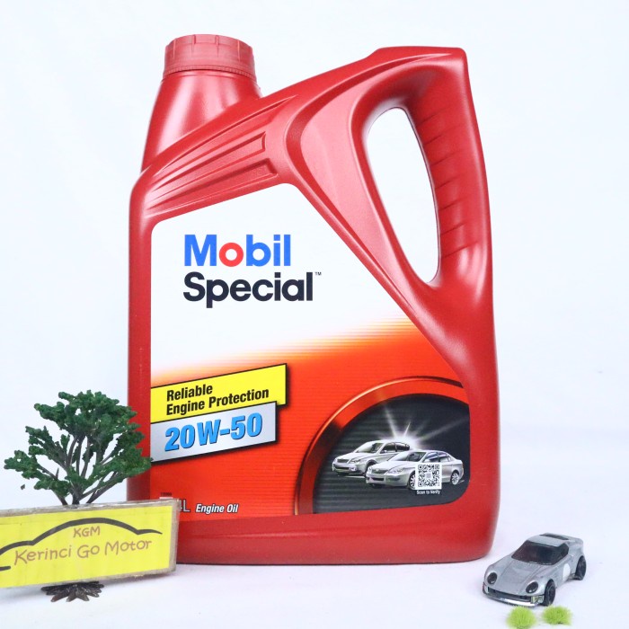 OLI MOBIL SPECIAL 20W-50 4L GALON - OLI MOBIL SPECIAL 20W50 4L ORIGINAL