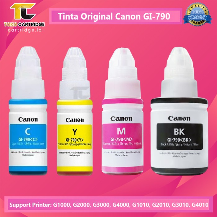 

pintar- Tinta Original Canon GI790 GI-790 GI 790 Magenta G1000 G2000 G3000