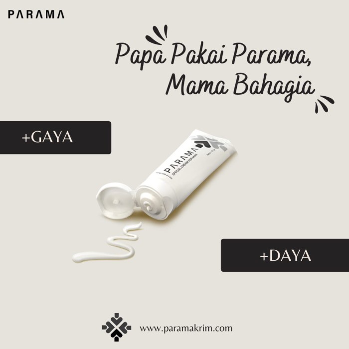 

Parama Cream Oles Pria Kuat Tahan Lama + Pembesar Penambah Ukuran ster Pi