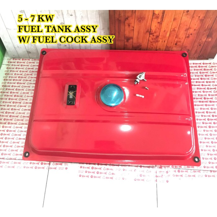 Terlaris Fuel Tank Assy W/ Fuel Cock Tangki Bensin Genset 5Kw 6Kw 7Kw 8Kw 5000