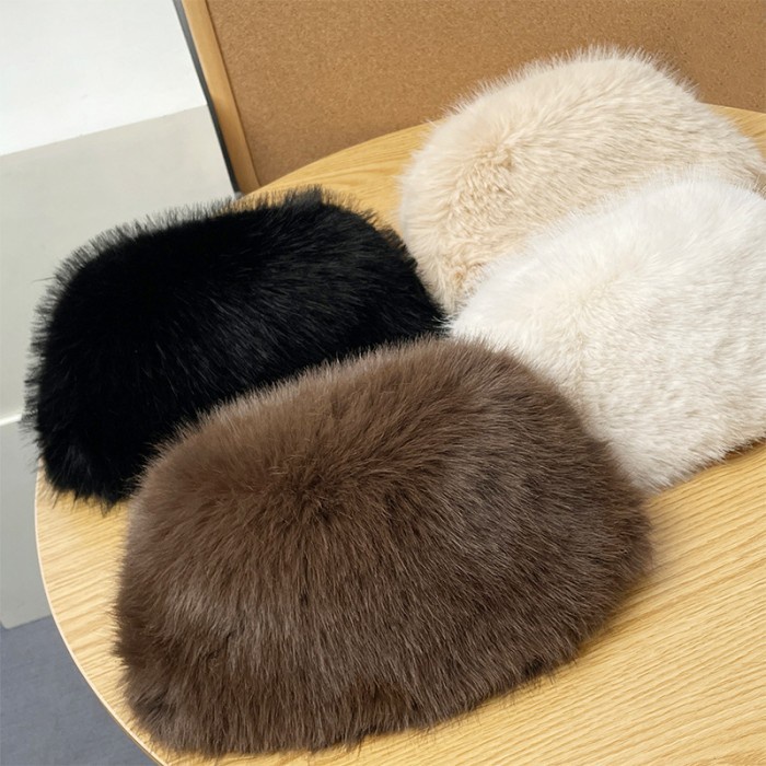 TOPI WINTER FUR BULU2 RUSIA MUSIM DINGIN / TOPI USHANKA RUSIA / TOPI BULU HALUS FULL MENUTUPI KEPALA