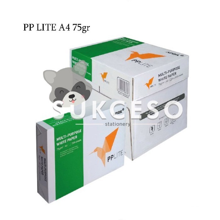 

pintar- PP LITE Kertas Print Fotocopy A4 75 GR