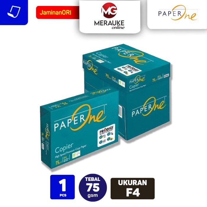 

pintar- Kertas HVS Paper One F4 75 GSM