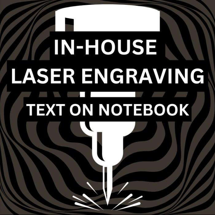 

ADD-ON CUSTOM TEXT LASER ENGRAVING FOR NOTEBOOK / PLANNER GRAFIR