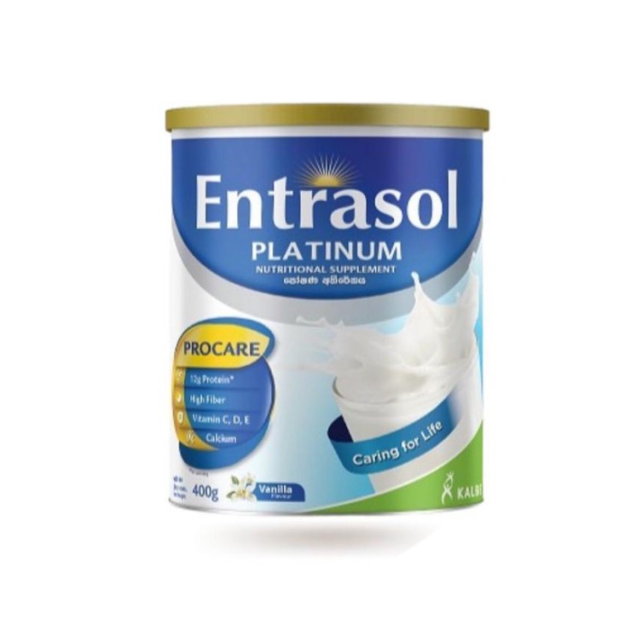 

BARANG TERLARIS Entrasol Platinum Vanila 400g Entrasol Senior Vanila 400gr
