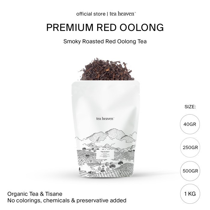 

Teh Oolong Organic Roaed Tea Taiwan Milk Tea Boba 250 gr
