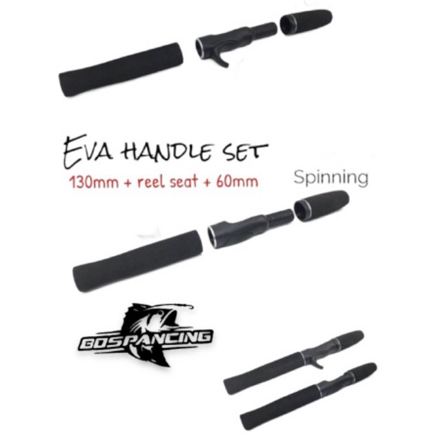 EVA HANDLE SET - GAGANG JORAN CUSTOM SPINNING/CASTING