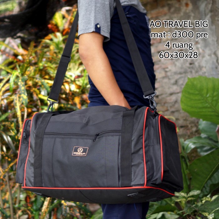 Tas Travel Bag Pakaian Mudik Duffle Bag Besar Trueline
