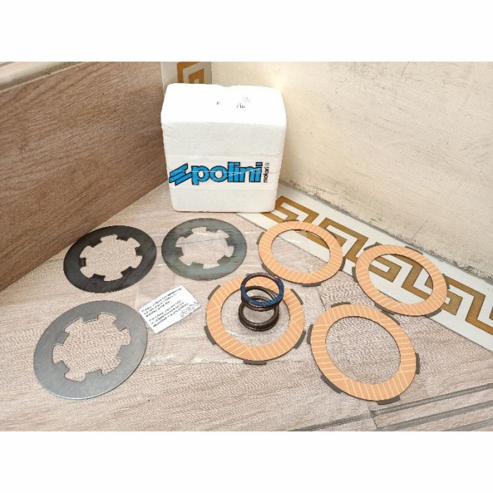 Kampas Kopling Set Polini Vespa Smallframe Pts Special Original Italy