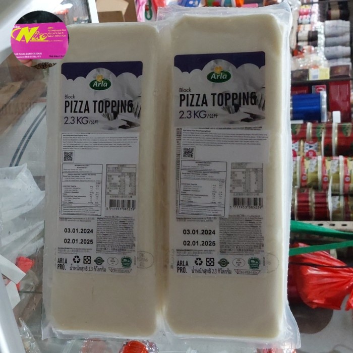 

Diskon Keju Mozzarella Arla 1 Kg ( Timbangan ) Khusus Grab N Gojek Ready