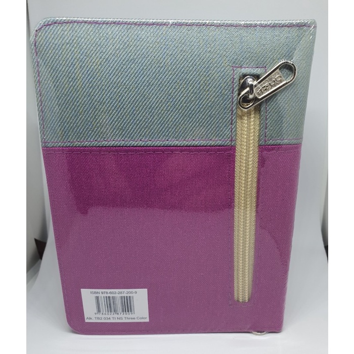 

ALKITAB Terjemahan Baru Edisi Kedua TB 034 TI NS Three Color uk kecil