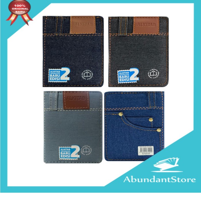 

Alkitab Ukuran Kecil TB2 034 TI NS Jeans Pocket Kantong