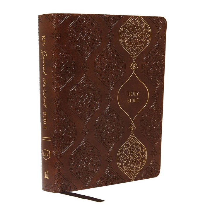 

KJV Journal the Word Bible, Reflect, Journal or Create Art Next to Your Favorite Verses (Brown