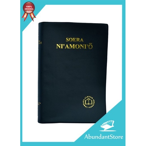 

Alkitab Bahasa Nias Ukuran BESAR - TNIASV 062 TI NIAS