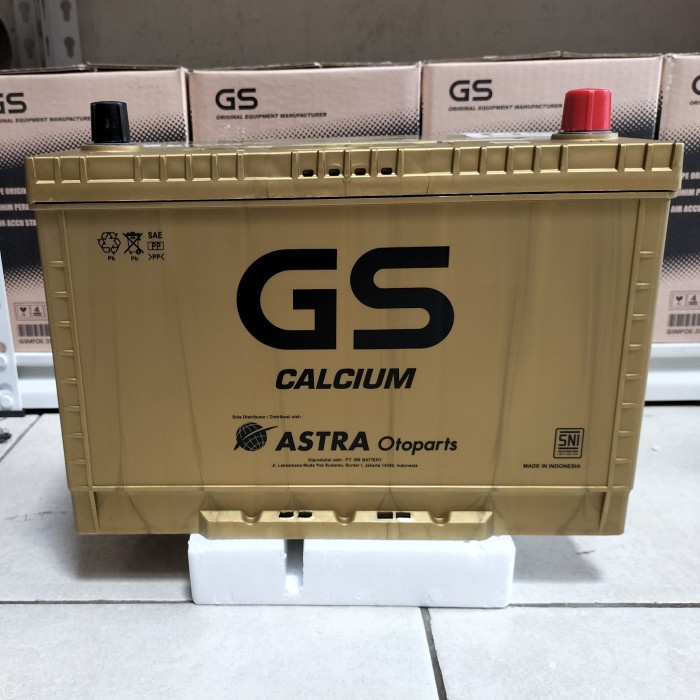 AKI MOBIL PAJERO DAKAR, FORTUNER DIESEL 105D31L GS ASTRA CALSIUM 80AH