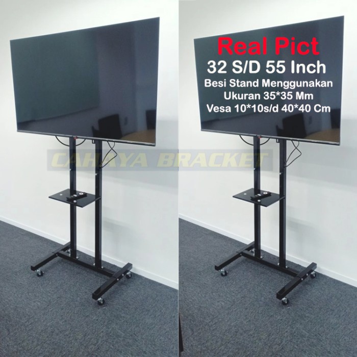 READY STOK Bracket Standing TV / bracket standing / standing bracket tv 32 43 50 55 60 65 inch