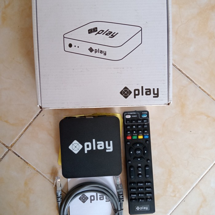 READY STOK STB MNC PLAY HE2500 ORIGINAL TERLENGKAP