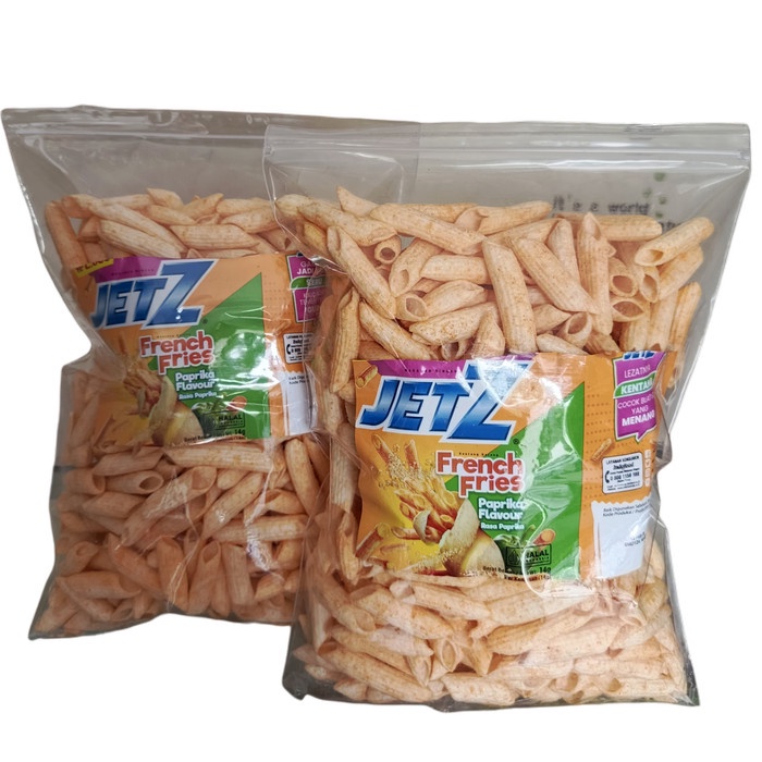 

PROMO Jezt Paprika Jet Z Hollow 1/4 Kilo - Makanan Ringan Pedas - Cemilan, Snack, Keripik, Food