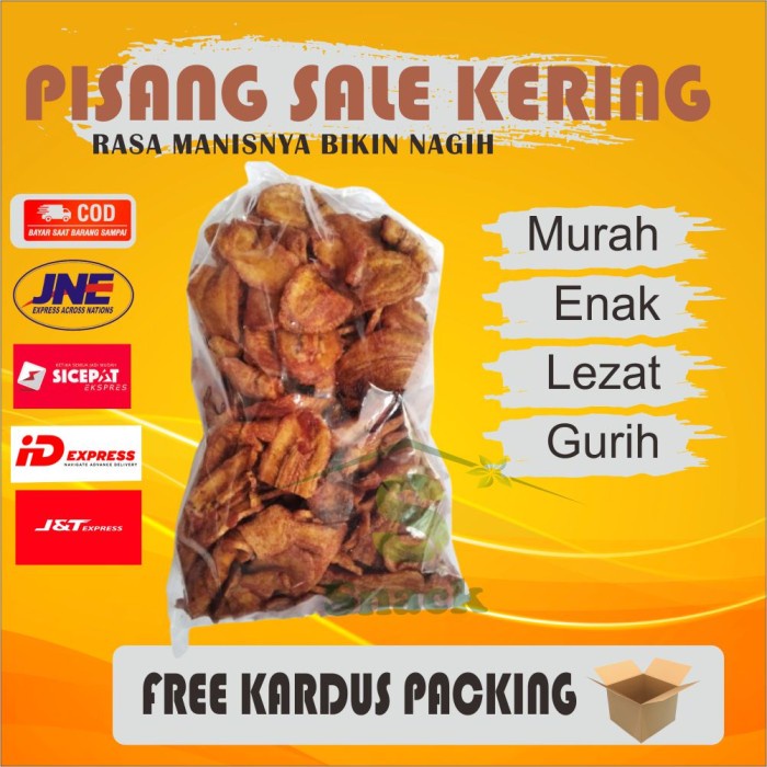 

SALE PISANG KERING PISANG MAKANAN RINGAN CAMILAN KILOAN MURAH RB289
