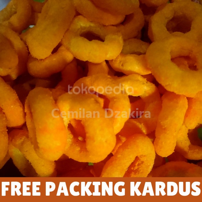 

CUCI GUDANG Makanan Ringan Kiloan Chiki Ring - Keju JJ246