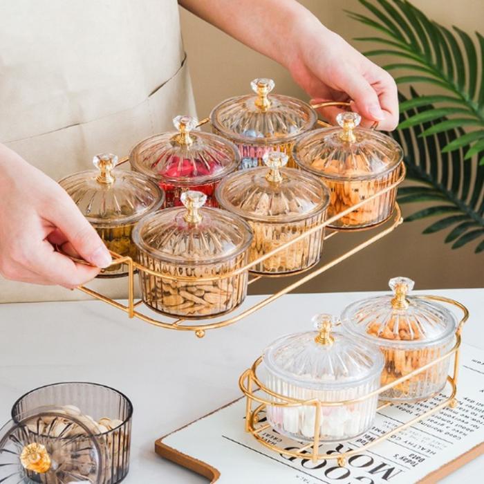 

OBRAL SNACK TRAY TOPLES PENYIMPANAN MAKANAN RINGAN / BUAH POTONG / PERMEN DLL / TATAKAN TERBUAT DARI