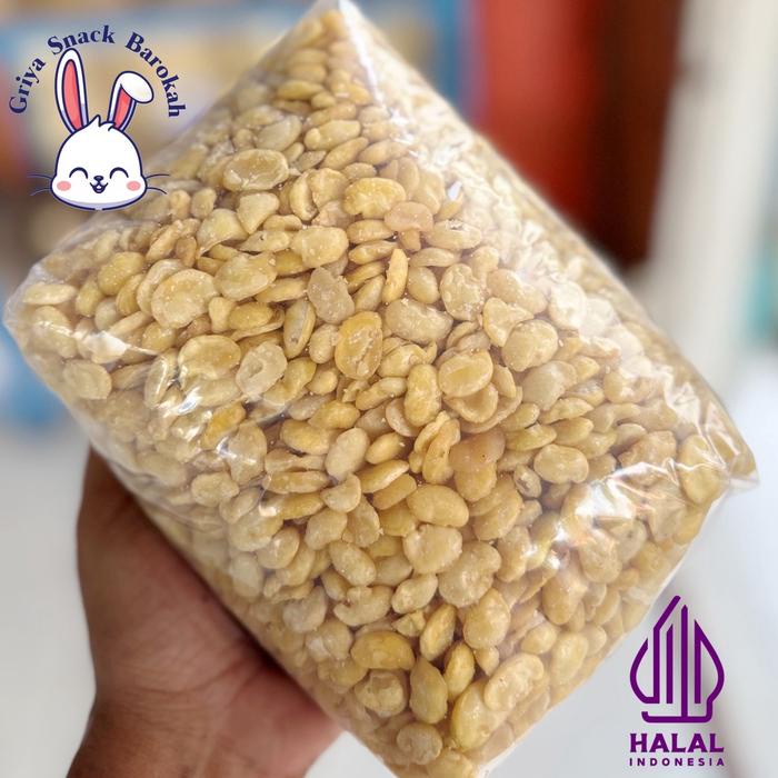 

PROMO SPECIAL Kacang Koro Kupas Gurih Asin 1kg - Snack Makanan Ringan - Food Cemilan EH315