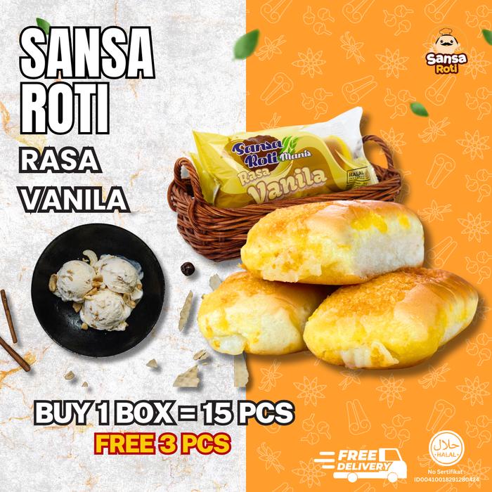 

OBRAL Roti Rasa Vanila - Makanan Ringan Roti Praktis Rasa Vanilla dengan Tekstur yang Lembut dan