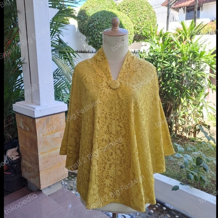 Hot Sale Kebaya Jumbo / Kebaya Xl Xxl Xxxl 4L 5L / Kebaya Jadi Brokat Besar Readyy