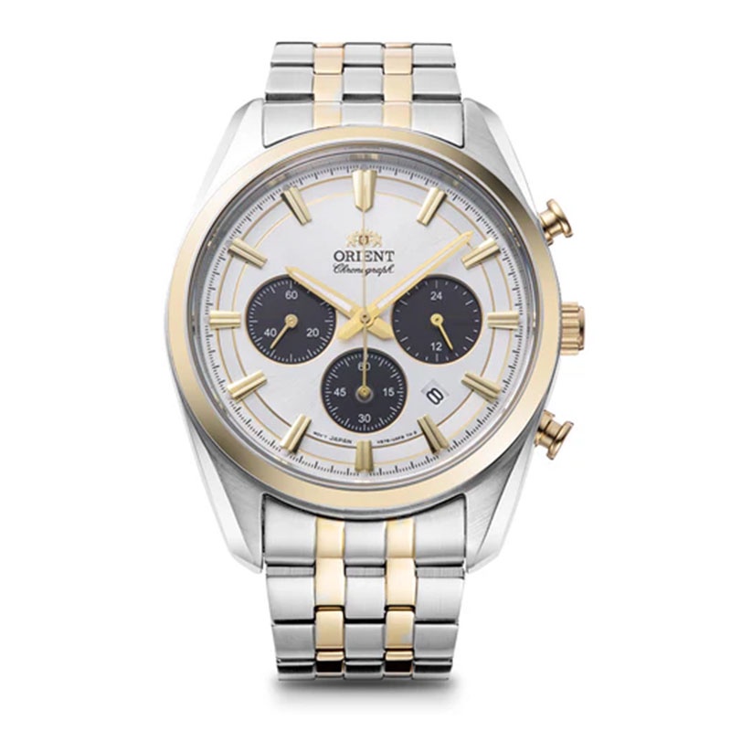 JAM TANGAN PRIA ORIENT CHRONOGRAPH ORIGINAL RA-TX0302S10B ORIENT RATX 0302 JAM ORIENT QUARTZ B087