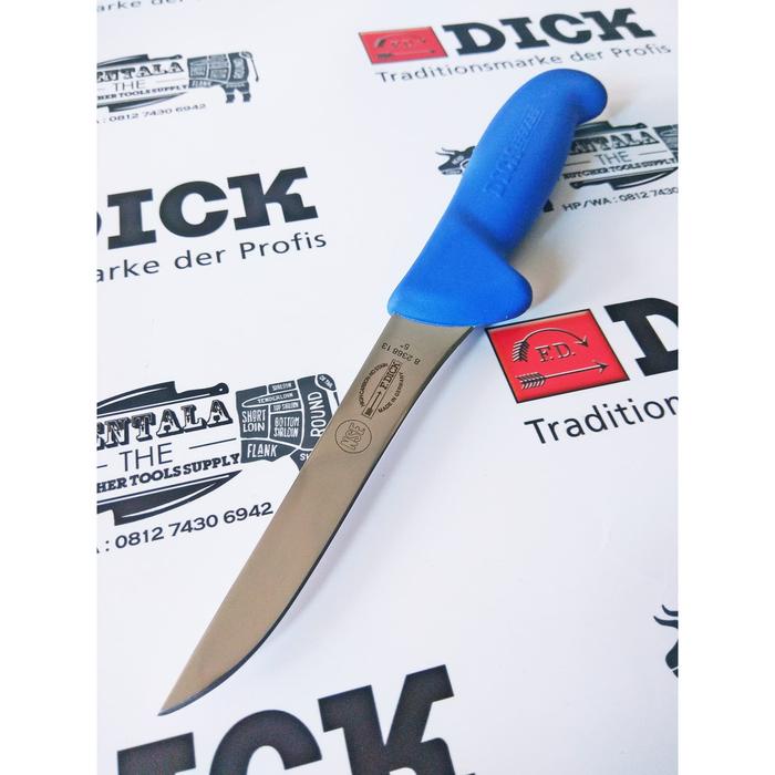 PREMIUM Pisau Straight Boning / Fillet Daging F. Dick Made in Germany 13cm