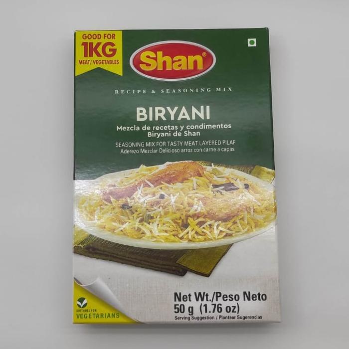 

KF462 SHAN Briyani bumbu instan untuk membuat nasi Briyani, makanan khas timur tengah / india SALE