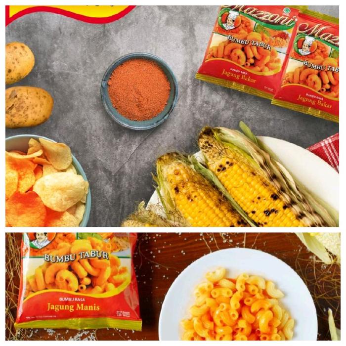 

HG520 Mazzoni Bumbu Tabur/Bumbu Instan/Bumbu Makaroni/Kentang Goreng Varian Rasa 100gr Bubuk PROMO