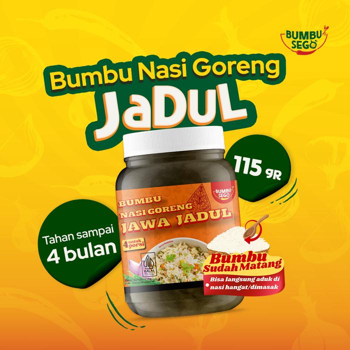 

IH372 BUMBUSEGO Bumbu Nasi Goreng Jawa Jadul Instan 115g CUCI GUDANG