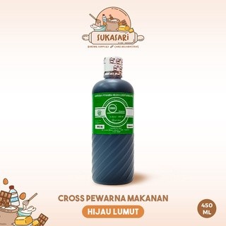 

Lezat- Cross Moss Green 450ML pewarna makanan food coloring hijau tua