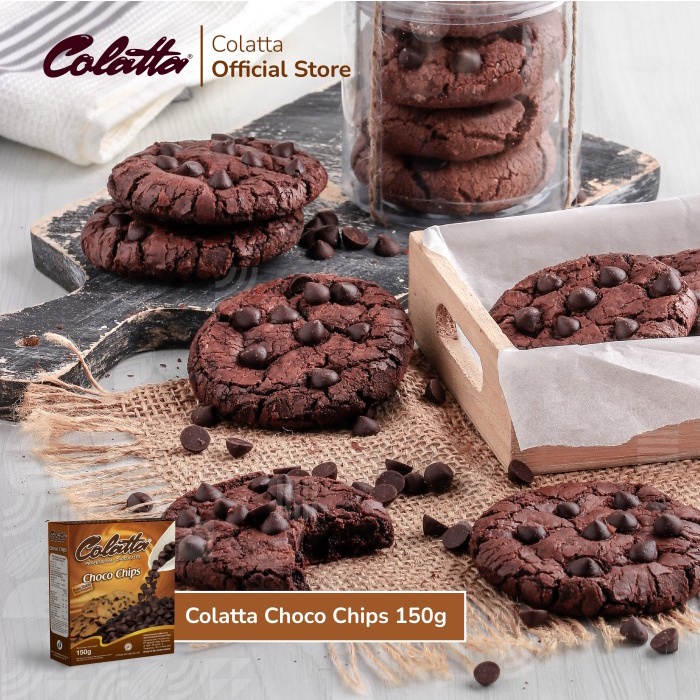 

Lezat- Bundling Colatta Choco Chips 150g - Isi 3