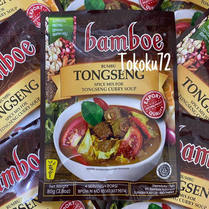 

SR206 Bamboe Bumbu Instan Tongseng 80 gr PROMO