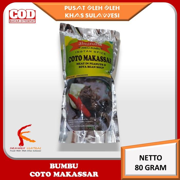

KQ520 Bumbu instan Coto Makassar ALMINANA khas Sulawesi 80 gr Bawang Ayam GRATIS ONGKIR