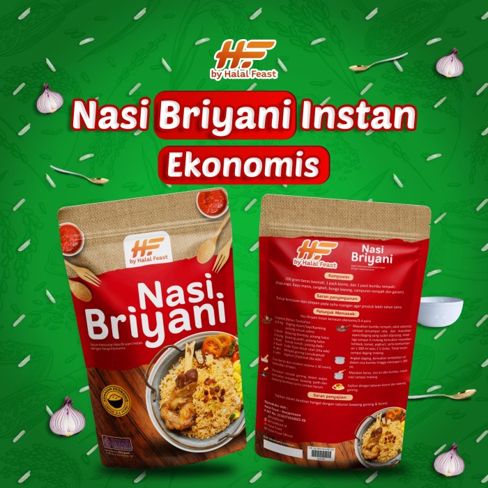

UP156 BERAS BASMATI + BUMBU INSTAN (Paket Hemat) BRIYANI , MANDHI , KEBULI GRATIS ONGKIR