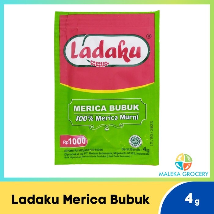 

EF501 Ladaku Merica Bubuk 3 gram Bumbu Instan TERBARU