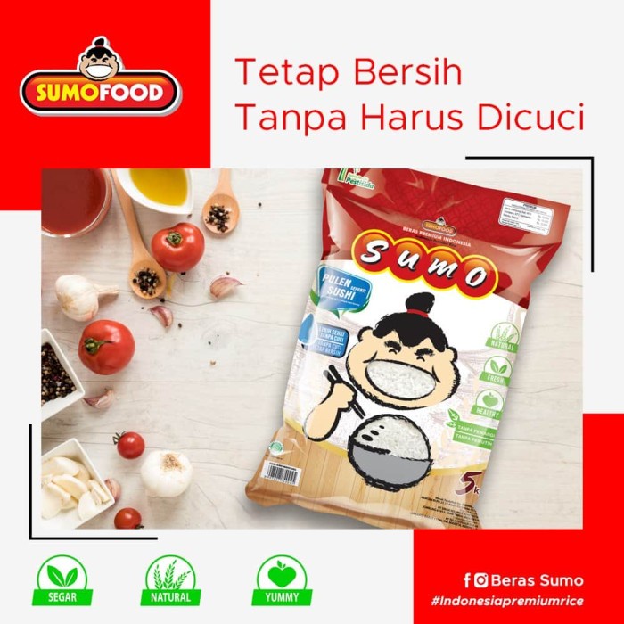 

Lezat- beras sumo merah 5kg