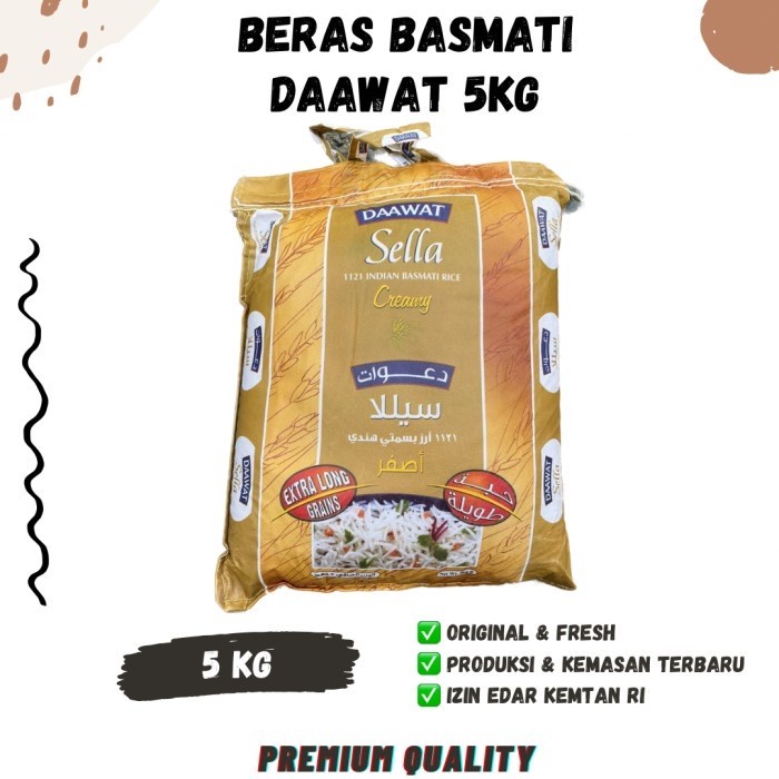 

Lezat- BERAS BASMATI KEMASAN 5kg Kualitas Terbaik Doonmalai Rendah Gula Diet