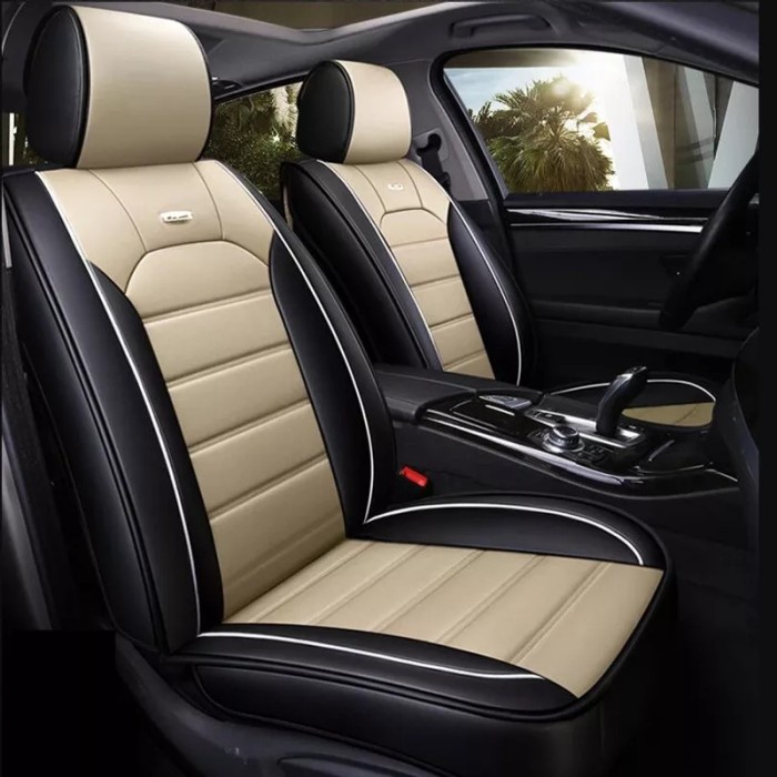 PREMIUM sarung jok mobil avanza airbag xenia airbag 2014 full set